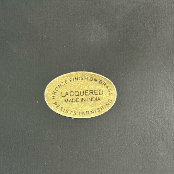 Heavy brass vanity tray - Picture 4 of 6